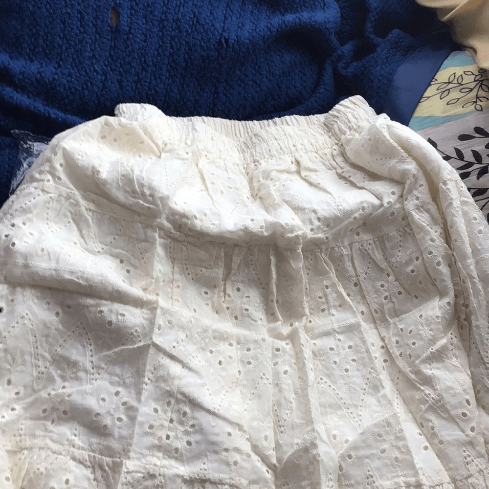 NEW BOHO Cotton Prairie Maxi Skirt - Picture 5 of 6